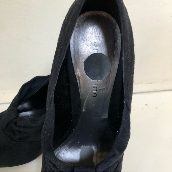 Black suede shoes size 8 - Picture 10 of 11